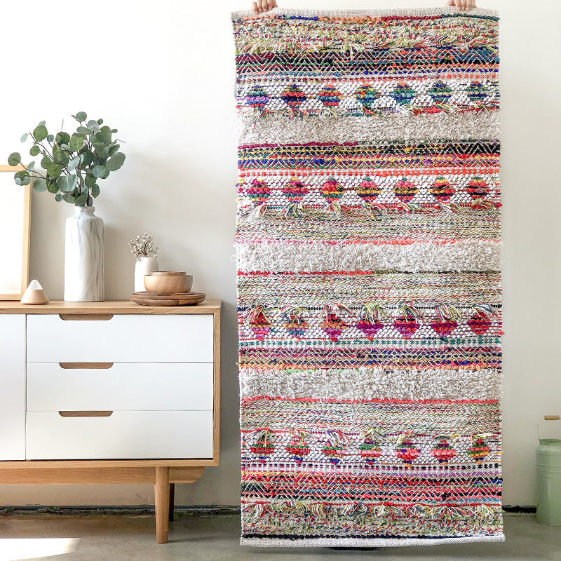 Handwoven Cotton Rug Living Room Bedroom Bedside Blanket - product image 6