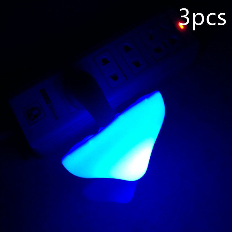 Mushroom Plug-In LED Sensor Night Light