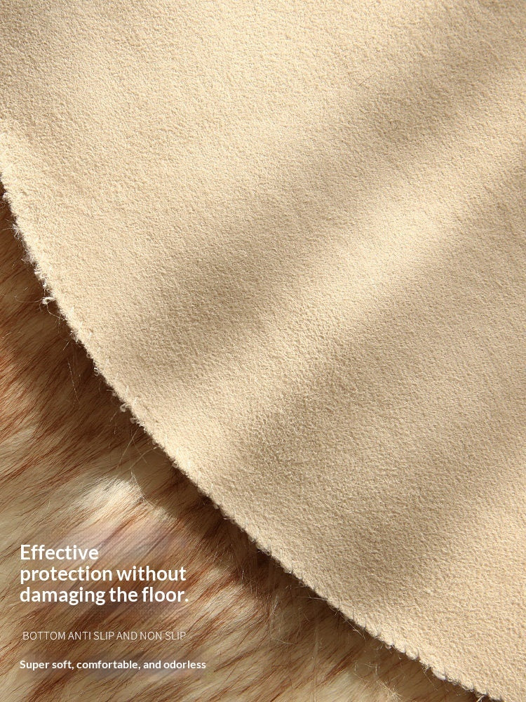 Bedroom Bedside Rug Living Room Long-pile Window Mat