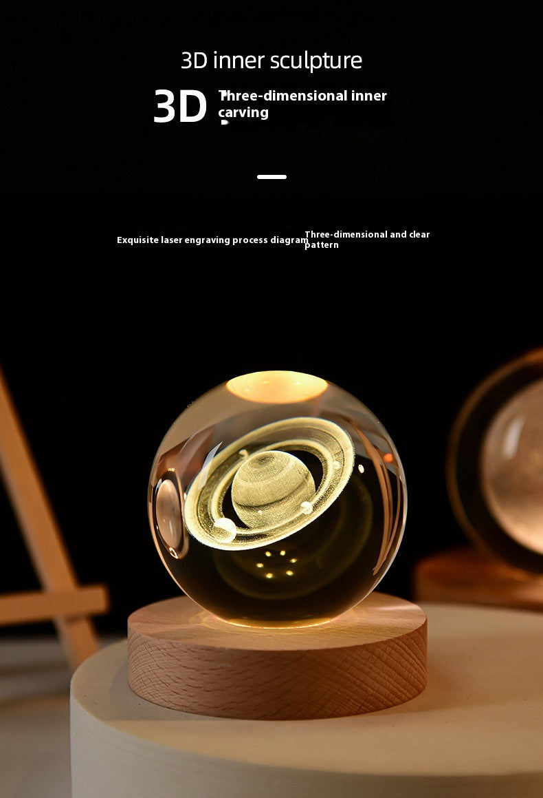 Crystal Ball Projection Night Light