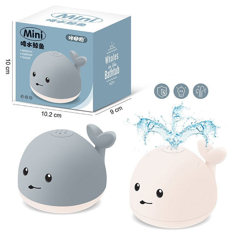 Light-Up Whale Spray Bath Toy