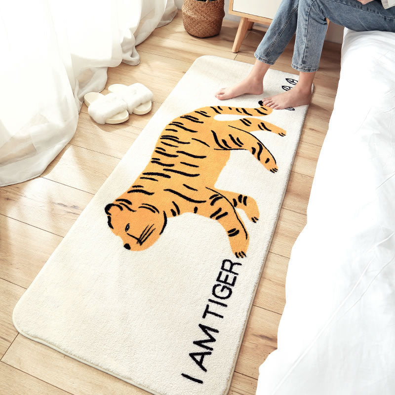 Bedroom Bedside Blanket Long Bed Cartoon Rug Bathtub Non-Slip Mat
