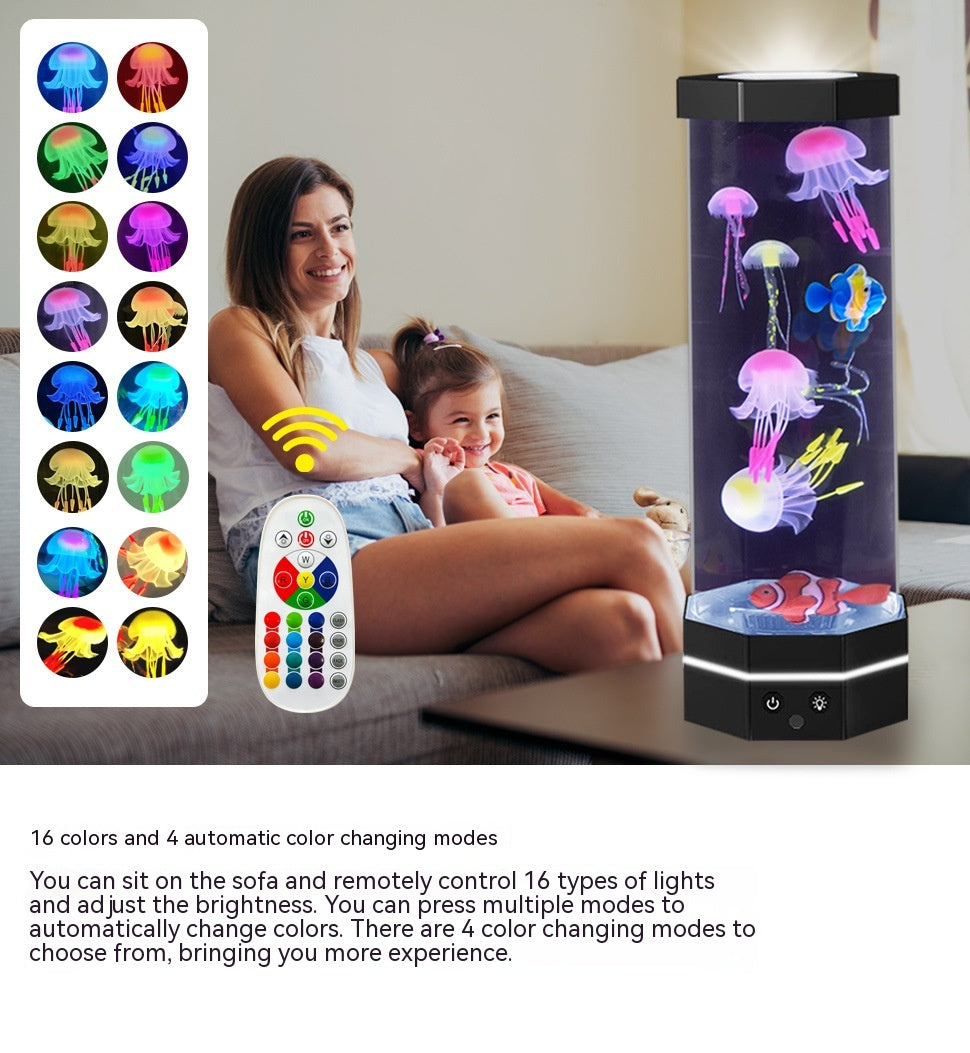 15-Inch RGB Jellyfish Lava Lamp
