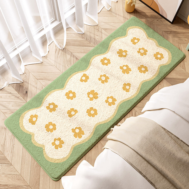Strip Bed Rug For Bedroom