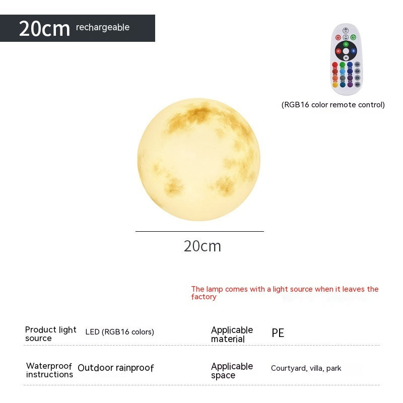 Waterproof Outdoor Moon Light - product image 6