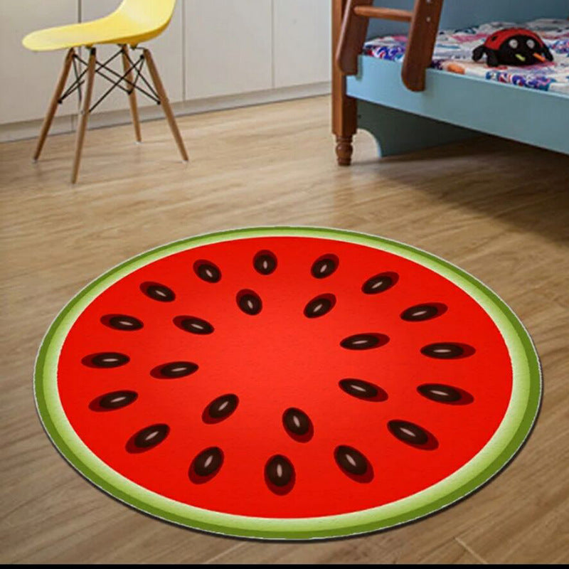 Cartoon Round Rug Living Room Yoga Mat - product image 4