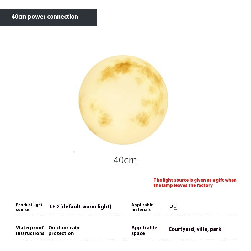 Waterproof Outdoor Moon Light - product image 11