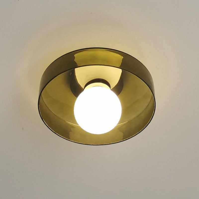 Glass Ceiling Light for Hallways and Entryways