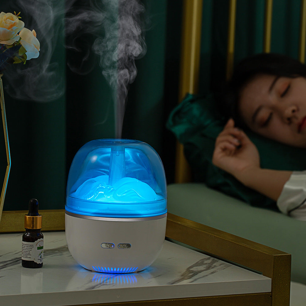 Ultrasonic Aromatherapy Humidifier with Color Light