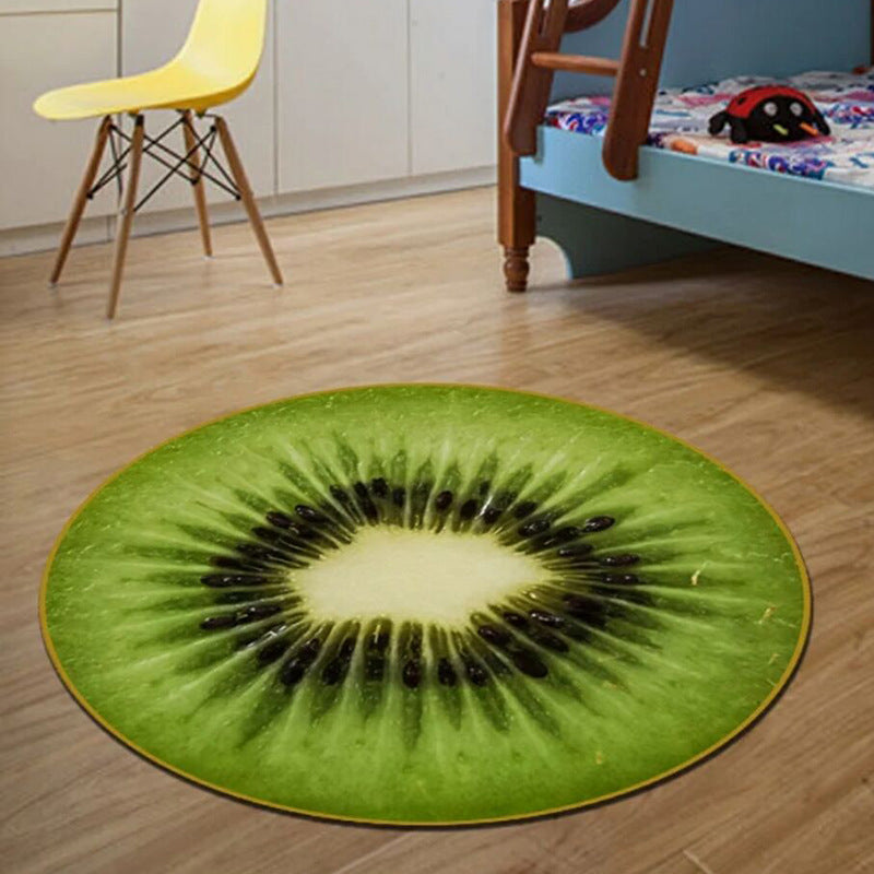 Cartoon Round Rug Living Room Yoga Mat - product image 5