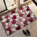 Caring Valentines Day Cashmere-Feel Bathroom Rug - product image 6