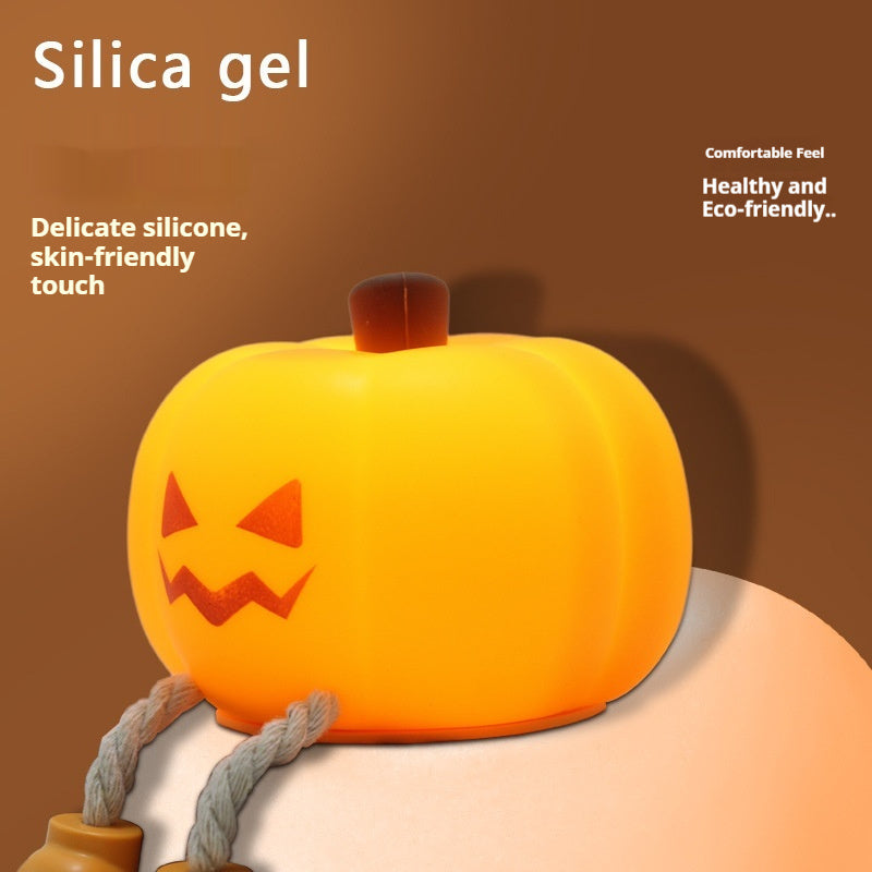 Rechargeable Silicone Pumpkin Night Light - product image 11