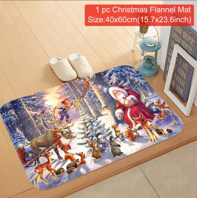 Outdoor Cotton Rug For Santa Claus Celebration - product image 11