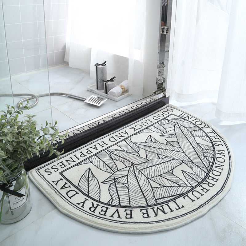 Oval Thickened Cashmere Absorbent Non-slip Rug - product image 14