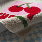 Women's Handmade Home Cherry Bedroom Rug - product image 4