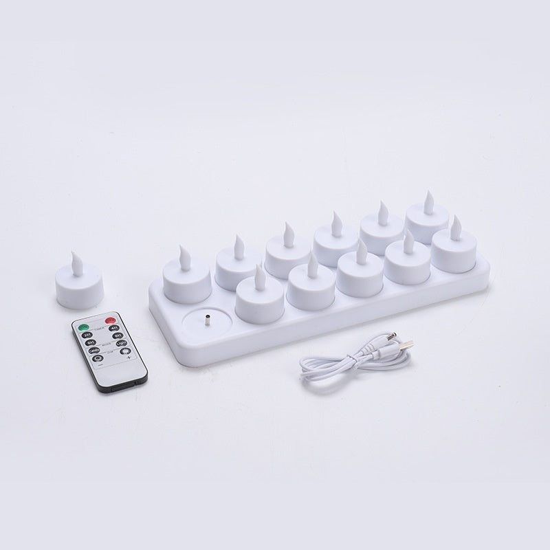 Long-Life Rechargeable LED Candle Set