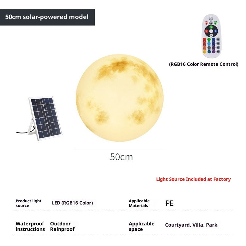 Waterproof Outdoor Moon Light