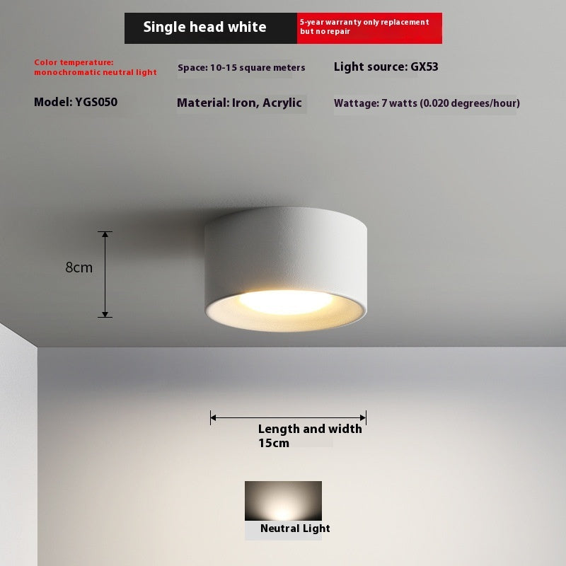 Modern Surface-Mounted Aisle Light