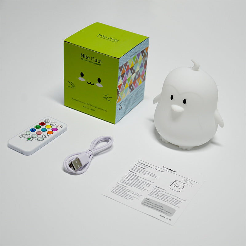Remote-Control Silicone Tap Night Light - product image 3