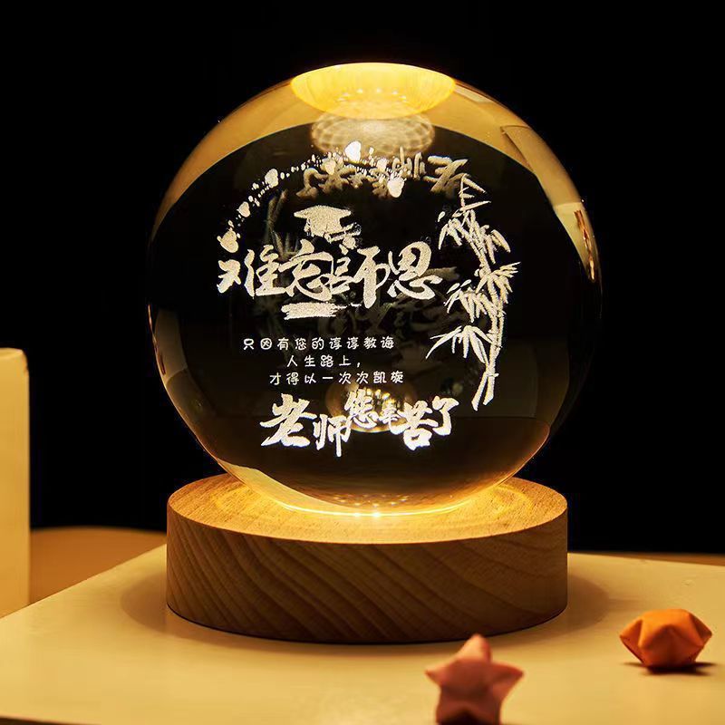3D Planet Crystal Ball Night Light - product image 24