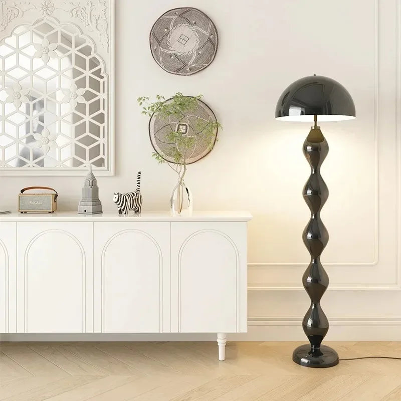 Scandi Macaron Floor Lamp Simple Dimmable Mushroom Lamp Living Room Exhibition Hall Designer Sofa Side Premium Floor Lamp
