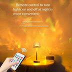 Mushroom Table Lamp with Water Ripple Projection Atmosphere Lights Hotel Bar Bedroom Living Room Desk Lamp Decorative Lighting