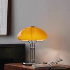 Korean Bauhaus Bedroom Mushroom Desk Lamp Advanced Charging Bedhead Designer Pumpkin TableLamp Room Decor
