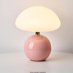Ceramic Mushroom Table Lamp Nordic Cream Style Bedroom Bedside Living Room and Dining Room Table Lamp Atmosphere Table Lamp