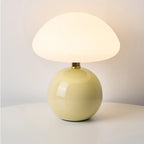 Ceramic Mushroom Table Lamp Nordic Cream Style Bedroom Bedside Living Room and Dining Room Table Lamp Atmosphere Table Lamp