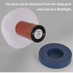 Bedroom Living Room Dining Room Outdoor Rechargeable Mushroom Table Lamp LED Touch Switch Small Mushroom Night Light