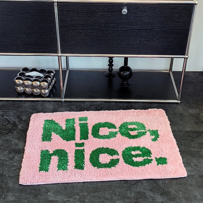 Flocked Floor Mat - Absorbent Bathroom Rug and Bedside Rug for Home - product image 5