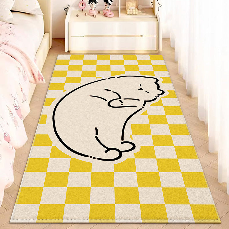 Cartoon Cute Animal Faux Cashmere Rug - product image 10