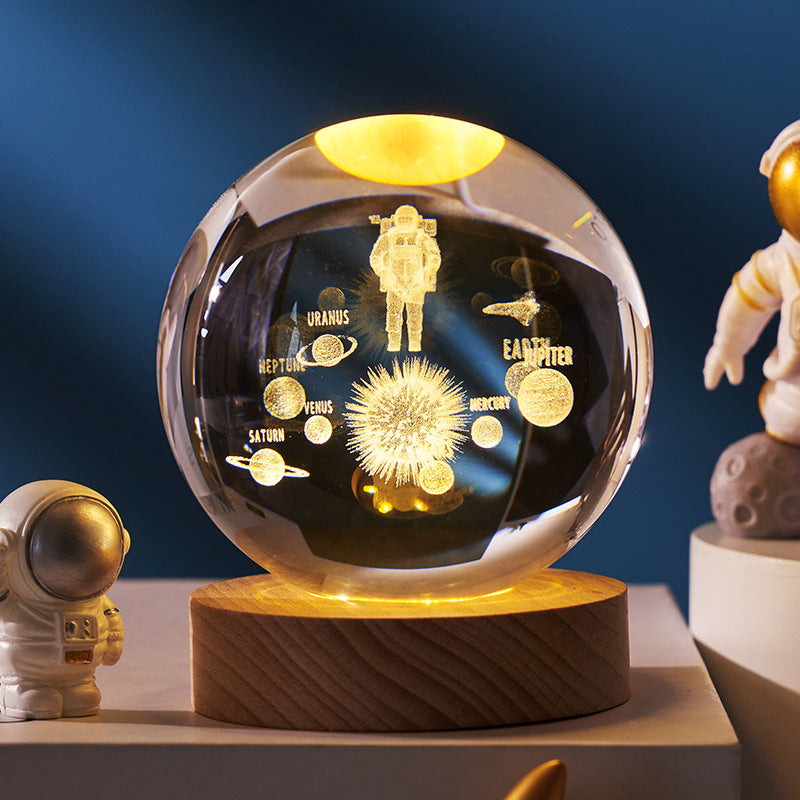 3D Planet Crystal Ball Night Light - product image 19