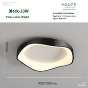 Black Round 52cm