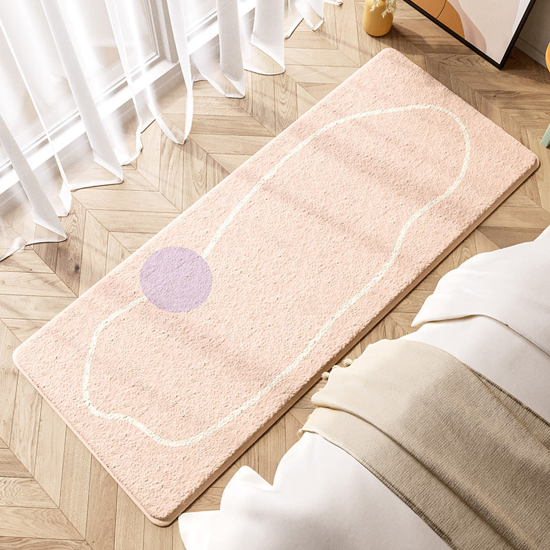 Strip Bed Rug For Bedroom