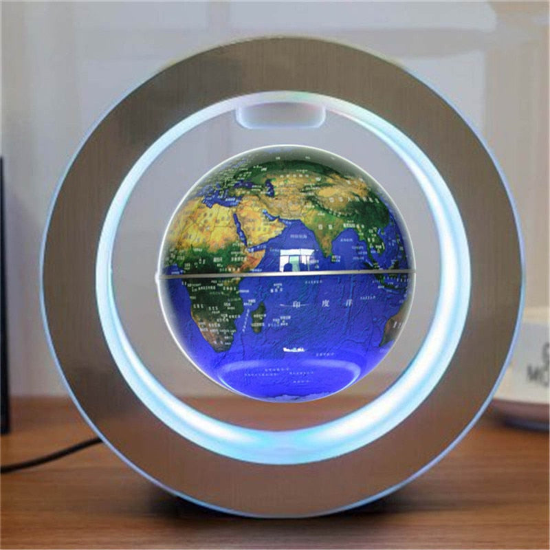 Magnetic Levitating LED World Globe - product image 20