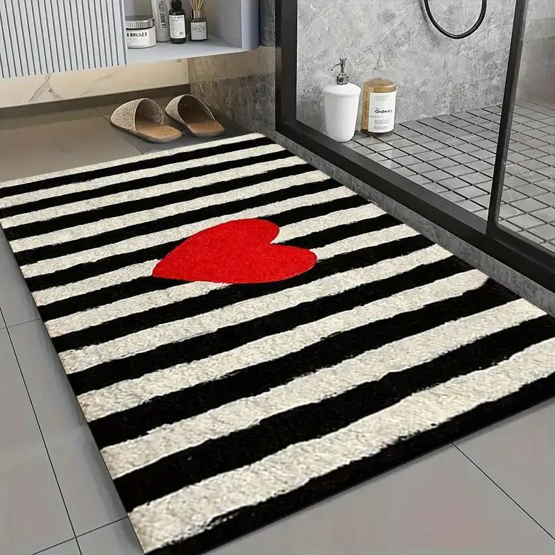 Caring Valentines Day Cashmere-Feel Bathroom Rug - product image 3