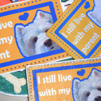Puppy Pattern Rug Bathroom Floor Mat