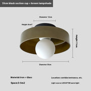 35cm Brown Lampshade