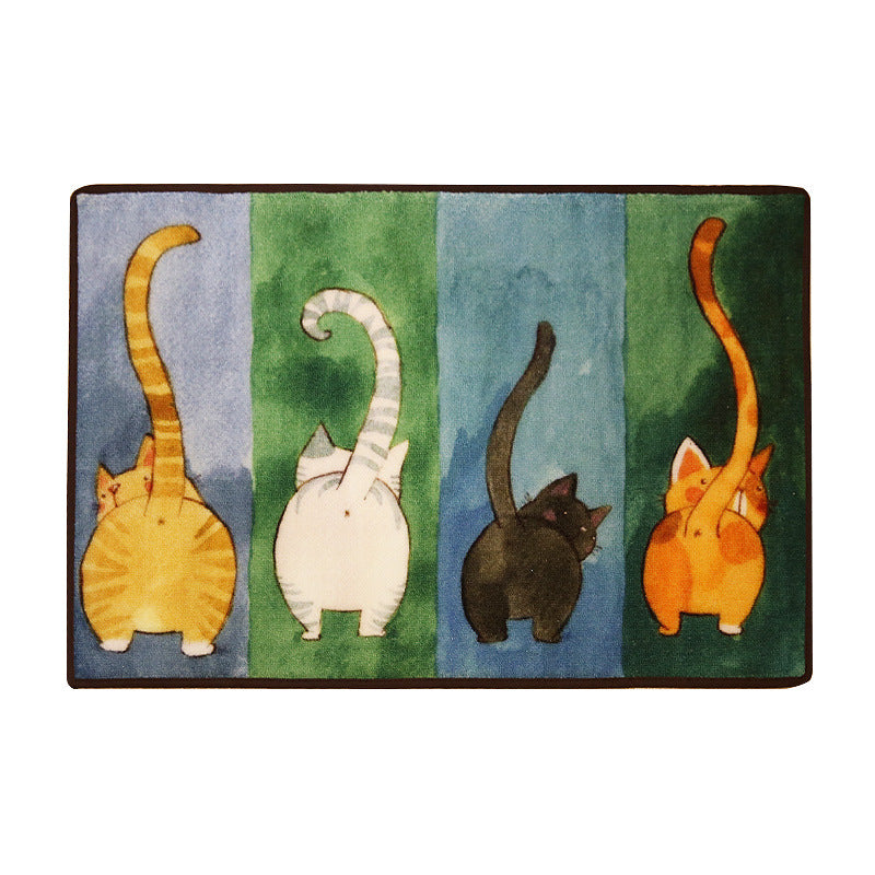 Cute Cat Entrance Doormat Living Room Rug - product image 6