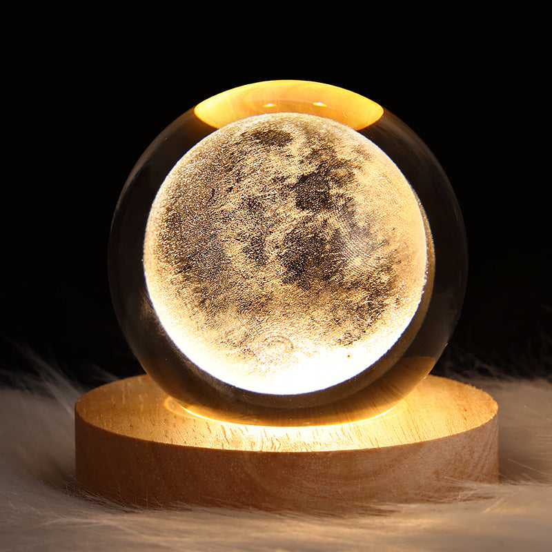 3D Planet Crystal Ball Night Light - product image 14