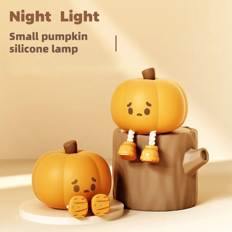 Rechargeable Silicone Pumpkin Night Light