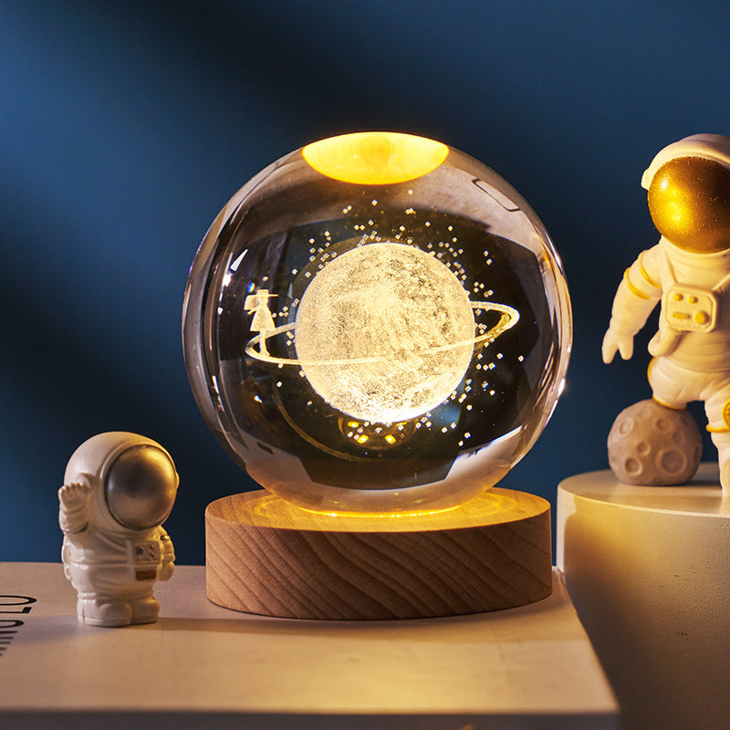 3D Planet Crystal Ball Night Light - product image 17