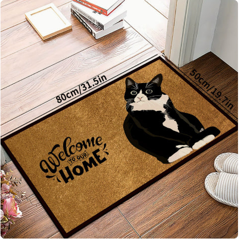Cute Cat Entrance Doormat Living Room Rug - product image 15