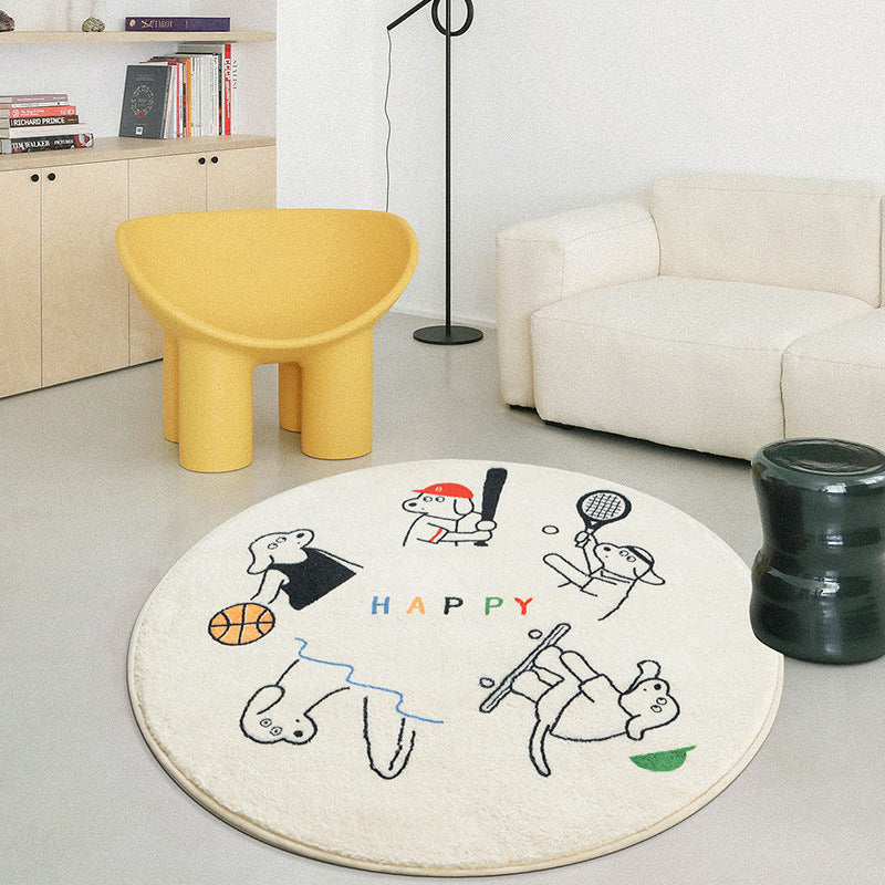 Fashion Personality Children's Room Round Rug - product image 8