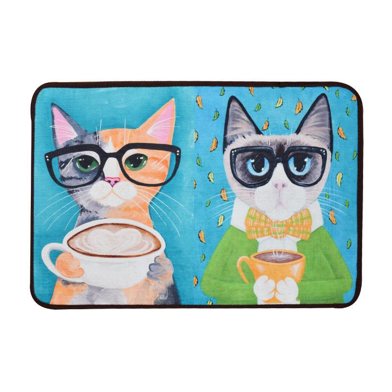Cute Cat Entrance Doormat Living Room Rug - product image 7